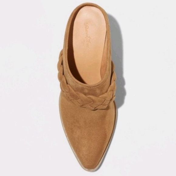 Women's Avis Mule Heels - Universal Thread" Cognac - Picture 3 of 8